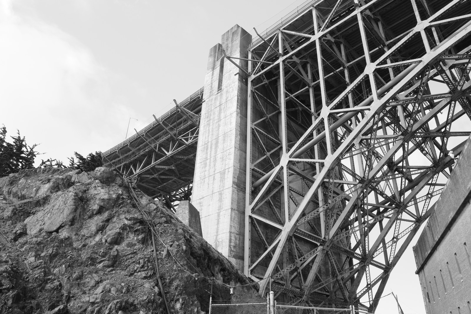 inside the truss